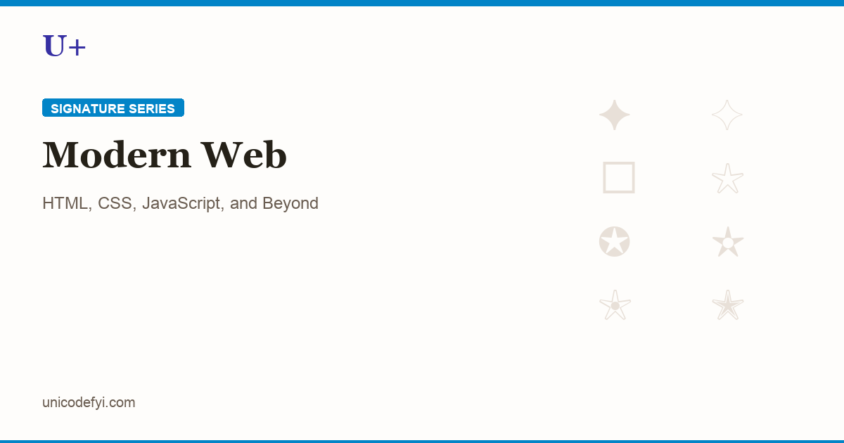 JavaScript Strings: The UTF-16 Legacy — Unicode for the Modern Web